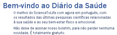 Bem-vindo ao Di�rio da Sa�de